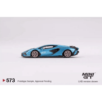 Thumbnail for Mini GT 1:64 Lamborghini Sián FKP 37 Blu Aegir MGT00573-L