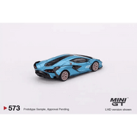 Thumbnail for Mini GT 1:64 Lamborghini Sián FKP 37 Blu Aegir MGT00573-L