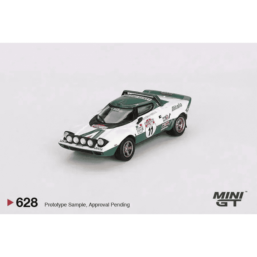 Mini GT 1:64 Lancia Stratos HF 1975 Rally Sanremo Winner #11 MGT00628-L