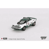 Thumbnail for Mini GT 1:64 Lancia Stratos HF 1975 Rally Sanremo Winner #11 MGT00628-L