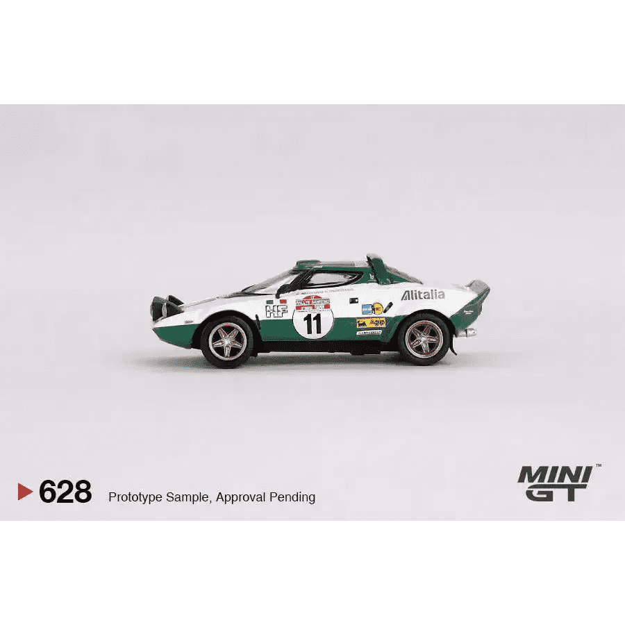 Mini GT 1:64 Lancia Stratos HF 1975 Rally Sanremo Winner #11 MGT00628-L