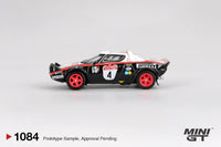 Thumbnail for Mini GT 1:64 Lancia Stratos HF #4 1978 Rally Sanremo Winner MGT01084-L