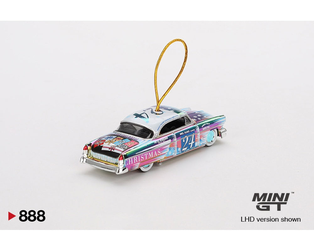 Mini GT 1:64 Lincoln Capri Christmas Hot Rod Set by Tim Sadchikov 2024 Christmas Edition LTD 9,999 MGT00888-L