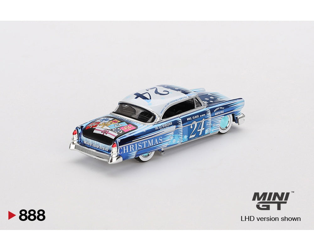 Mini GT 1:64 Lincoln Capri Christmas Hot Rod Set by Tim Sadchikov 2024 Christmas Edition LTD 9,999 MGT00888-L