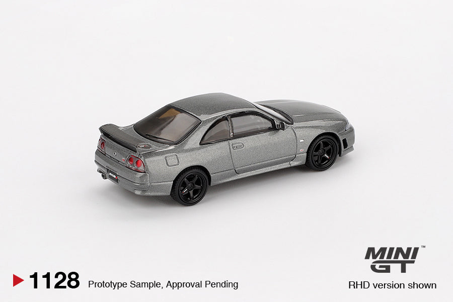 Mini GT 1:64 NISSAN Skyline GT-R Dark Metal Gray NISMO BCNR33 CRS Version MGT01128-R