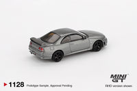 Thumbnail for Mini GT 1:64 NISSAN Skyline GT-R Dark Metal Gray NISMO BCNR33 CRS Version MGT01128-R
