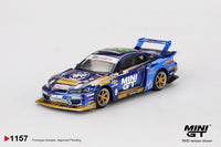 Thumbnail for Mini GT 1:64 Nissan LB-Super Silhouette S15 SILVIA #555 Team MINI GT Liberty Walk 2025 Formula Drift MGT01157-R