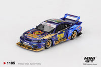 Thumbnail for Mini GT 1:64 Nissan LB-Super Silhouette S15 SILVIA #555 Team MINI GT Liberty Walk 2025 Formula Drift Halloween Special MGT01185-R