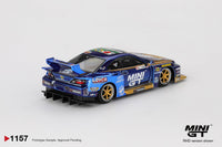 Thumbnail for Mini GT 1:64 Nissan LB-Super Silhouette S15 SILVIA #555 Team MINI GT Liberty Walk 2025 Formula Drift MGT01157-R