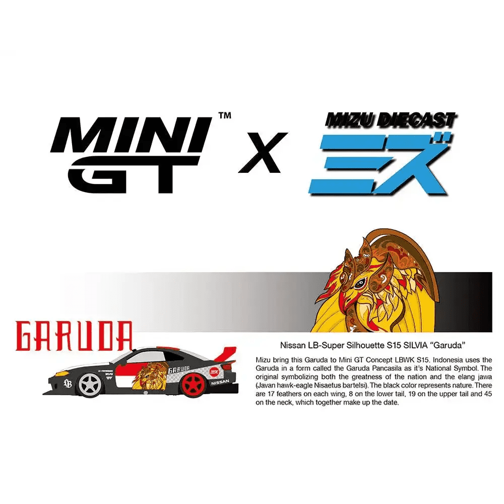 Mini GT 1:64 Nissan LB-Super Silhouette S15 SILVIA “Garuda” MGT00652-R
