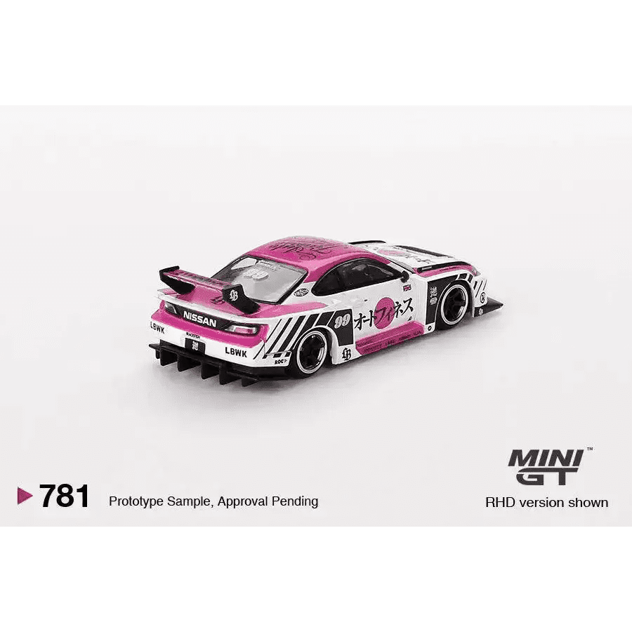 Mini GT 1:64 Nissan LB-Super Silhouette S15 SILVIA Auto Finesse SEMA 2023 MGT00781-R