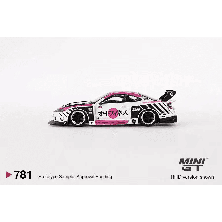 Mini GT 1:64 Nissan LB-Super Silhouette S15 SILVIA Auto Finesse SEMA 2023 MGT00781-R