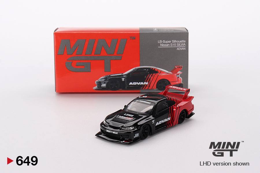 Mini GT 1:64 Nissan LB-Super Silhouette S15 SILVIA ADVAN MGT00649-MJ BLISTER