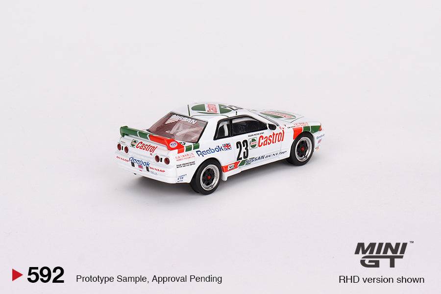 PRE-ORDER Mini GT 1:64 Nissan Skyline GT-R R32 Gr. A #23 1990 Macau Guia Race Winner MGT00592-R