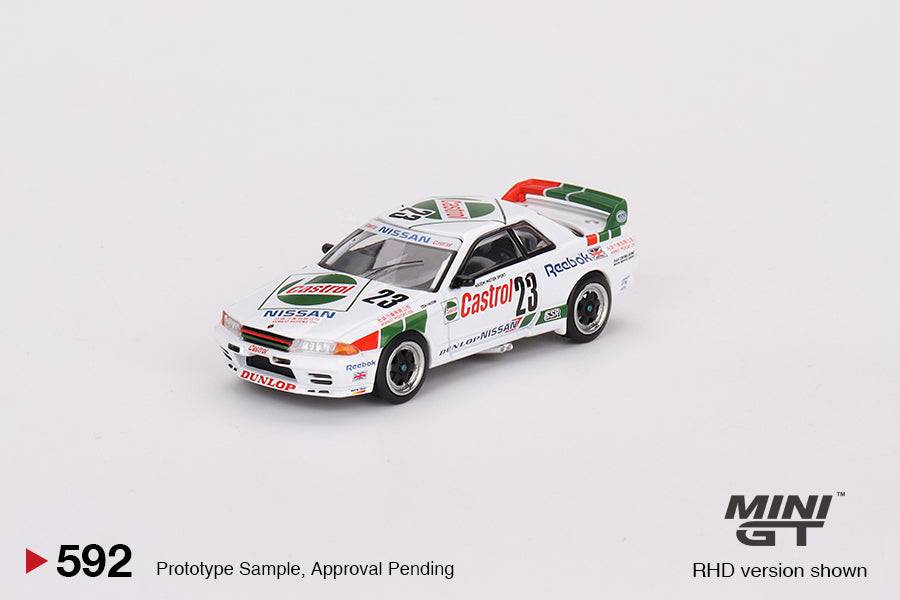 PRE-ORDER Mini GT 1:64 Nissan Skyline GT-R R32 Gr. A #23 1990 Macau Guia Race Winner MGT00592-R
