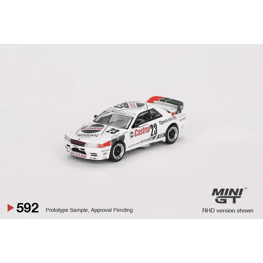 PRE-ORDER Mini GT 1:64 Nissan Skyline GT-R R32 Gr. A #23 1990 Macau Guia Race Winner MGT00592-R