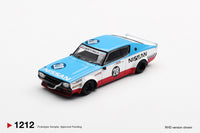 Thumbnail for Mini GT 1:64 Nissan Skyline Kenmeri Liberty Walk Nissan Racing '75 concept MGT01212-R