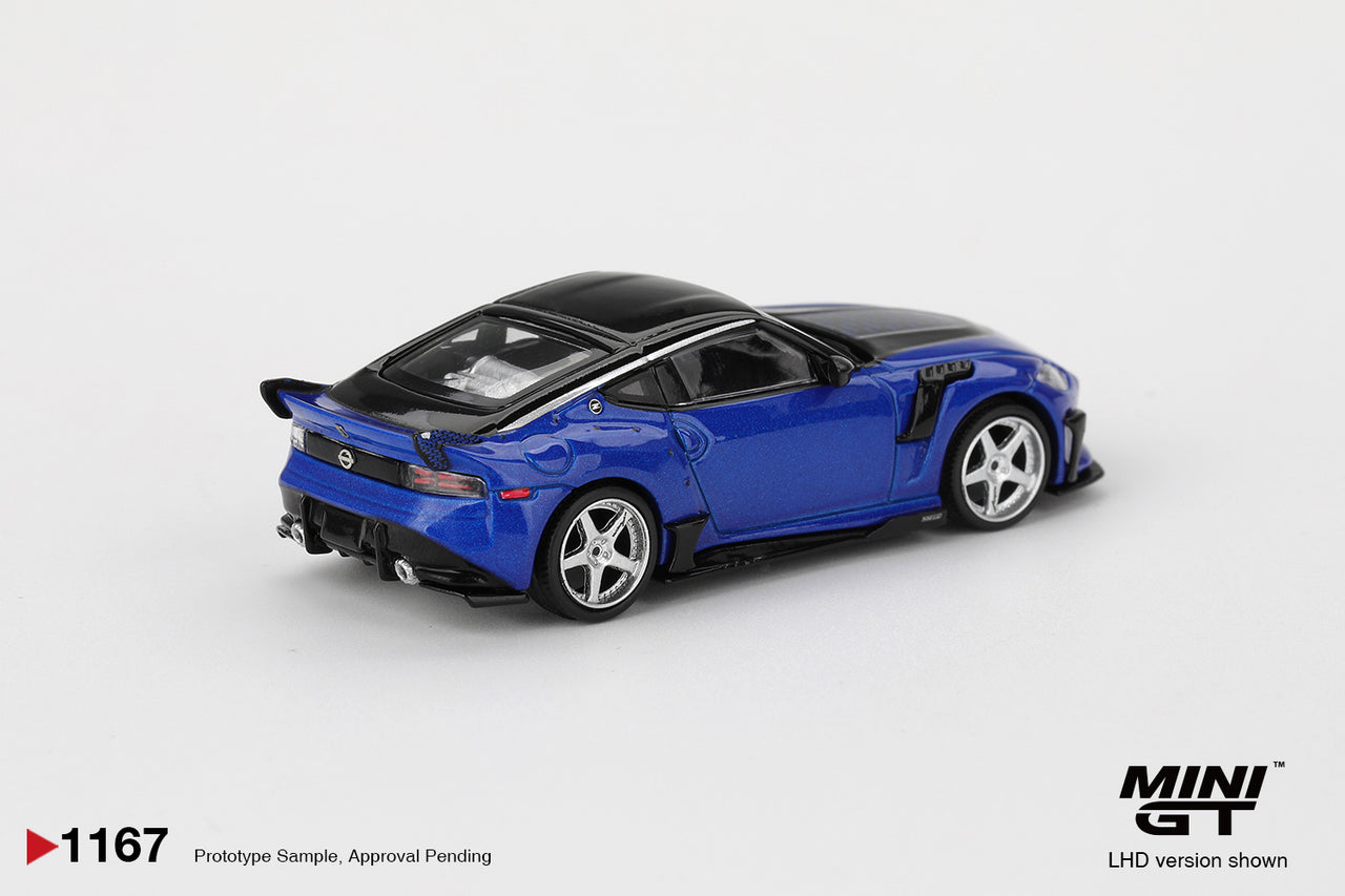 Mini GT 1:64 Nissan Z VeilSide FFZ400 Seiran Blue MGT01167-R