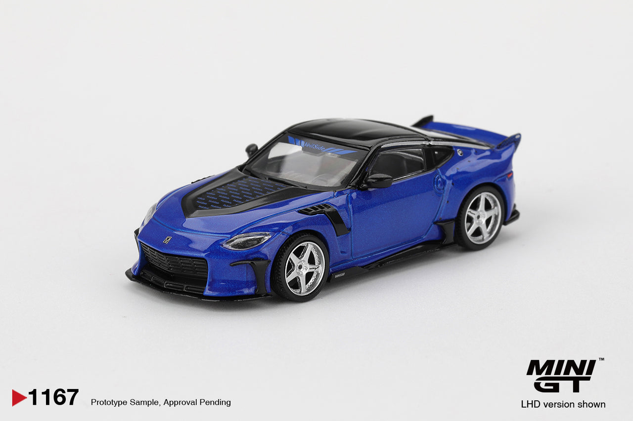Mini GT 1:64 Nissan Z VeilSide FFZ400 Seiran Blue MGT01167-R