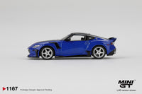 Thumbnail for Mini GT 1:64 Nissan Z VeilSide FFZ400 Seiran Blue MGT01167-R