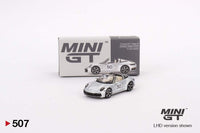 Thumbnail for Mini GT 1:64 Porsche 911 Targa 4S Heritage Design Edition GT Silver Metallic