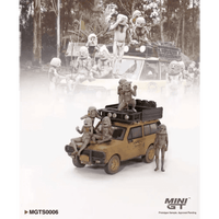 Thumbnail for Mini GT 1:64 Range Rover 1982 Camel Trophy Papua New Guinea Set MGTS0006