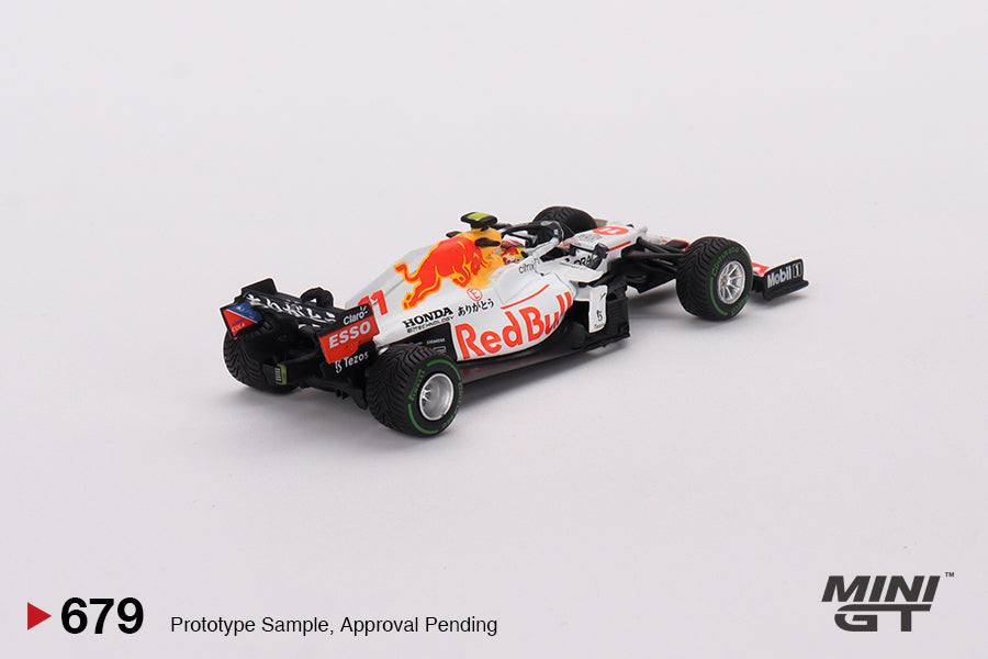 Mini GT 1:64 Red Bull RB16B #11 Sergio Pérez 2021 Turkish Grand Prix 3rd Place MGT00679-L