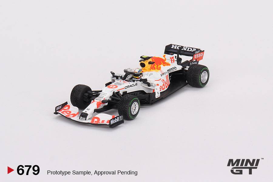 Mini GT 1:64 Red Bull RB16B #11 Sergio Pérez 2021 Turkish Grand Prix 3rd Place MGT00679-L