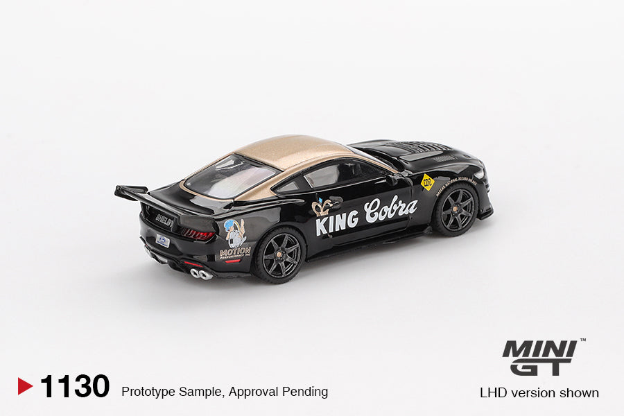 Mini GT 1:64 Shelby GT500 Dragon Snake Concept Black/Gold MGT01130-L