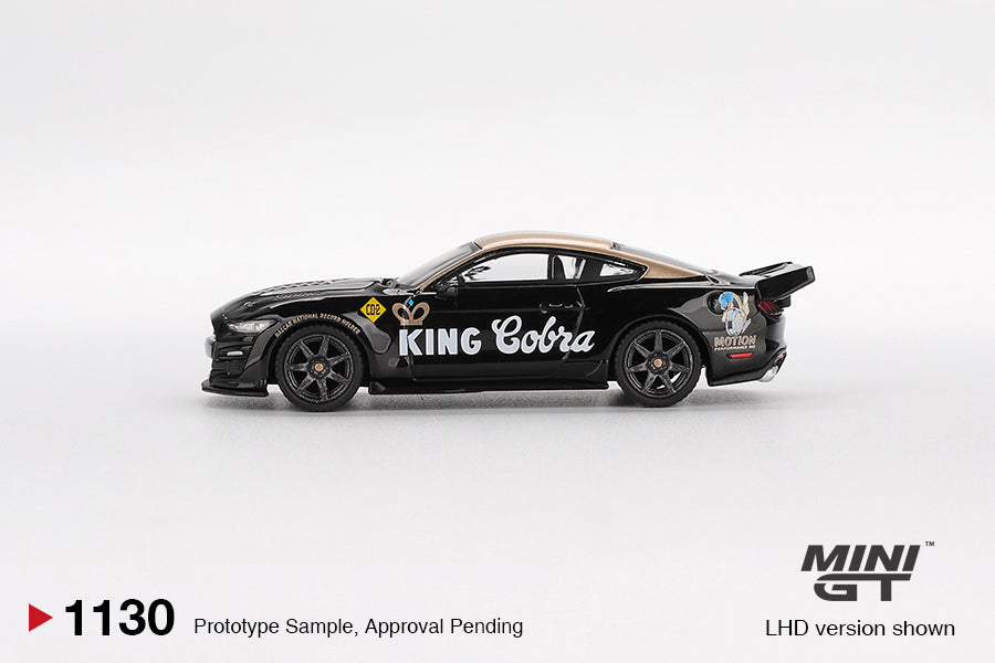 Mini GT 1:64 Shelby GT500 Dragon Snake Concept Black/Gold MGT01130-L