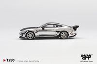 Thumbnail for Mini GT 1:64 Shelby GT500 Dragon Snake Concept Chrome Silver | MGT00230-L Pre-Order