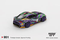 Thumbnail for Mini GT 1:64 Toyota GR Supra KUHL 2021 D1GP EVANGELION RACING Japan Exclusive MGT00951-BL