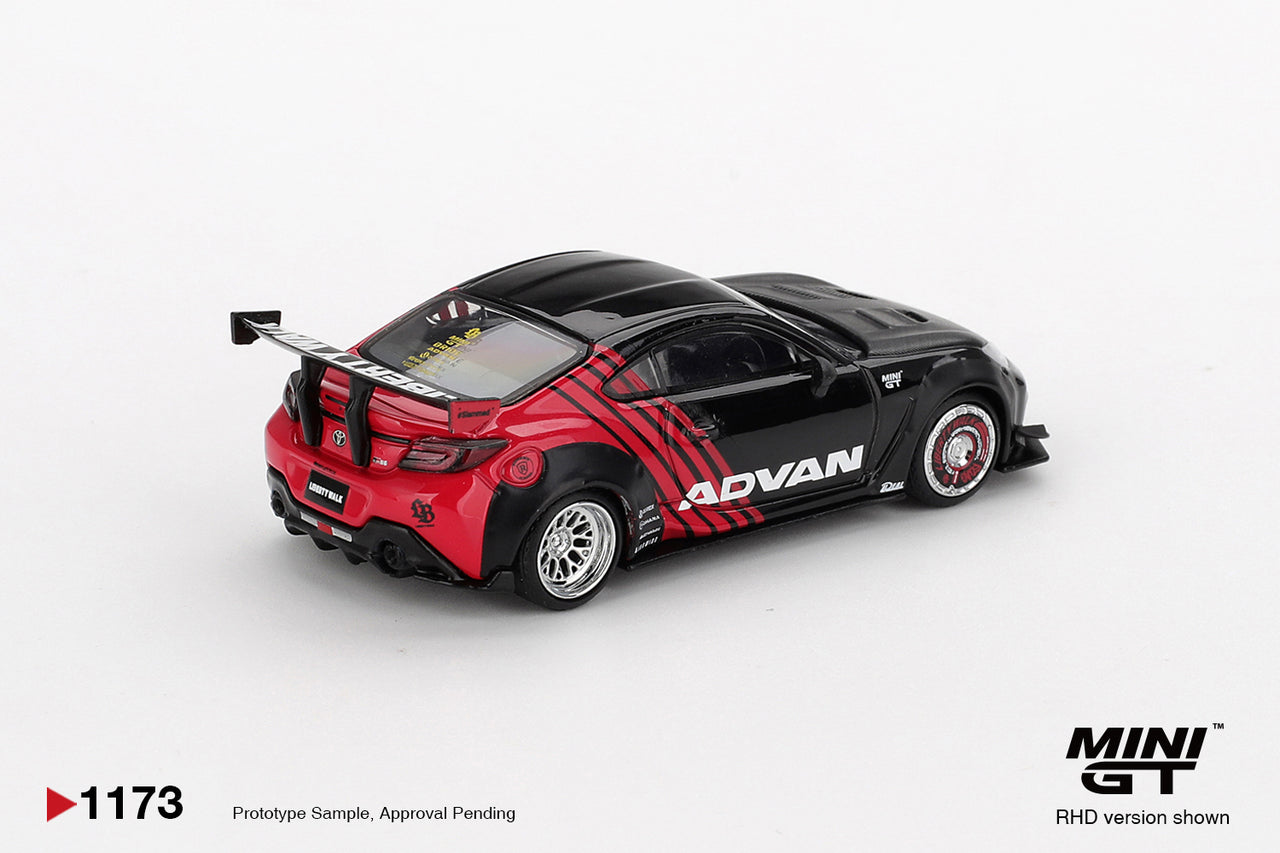 Mini GT 1:64 Toyota GR86 LB★Nation Advan MGT01173-R