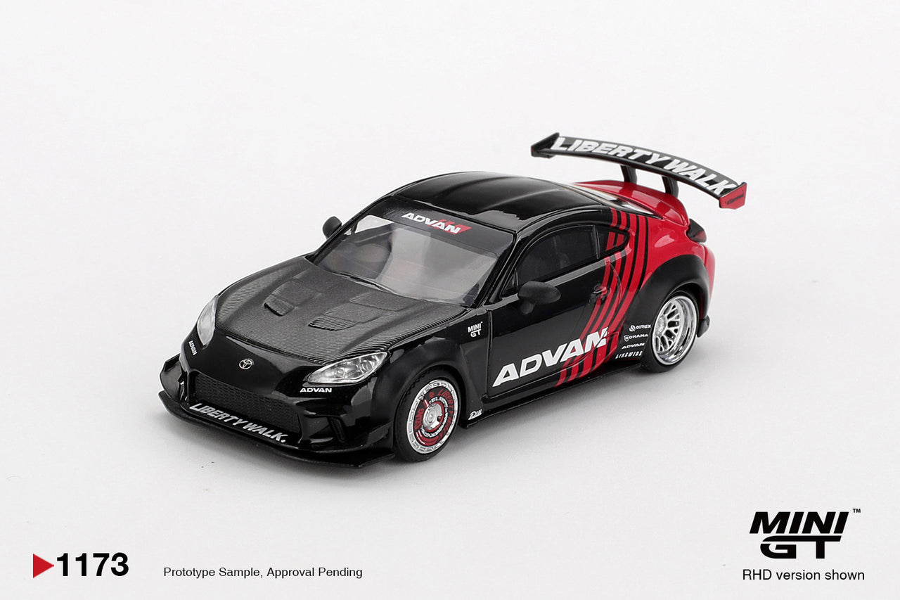 Mini GT 1:64 Toyota GR86 LB★Nation Advan MGT01173-R