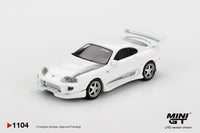 Thumbnail for Mini GT 1:64 Toyota Supra VeilSide Combat V-I White MGT01104-R