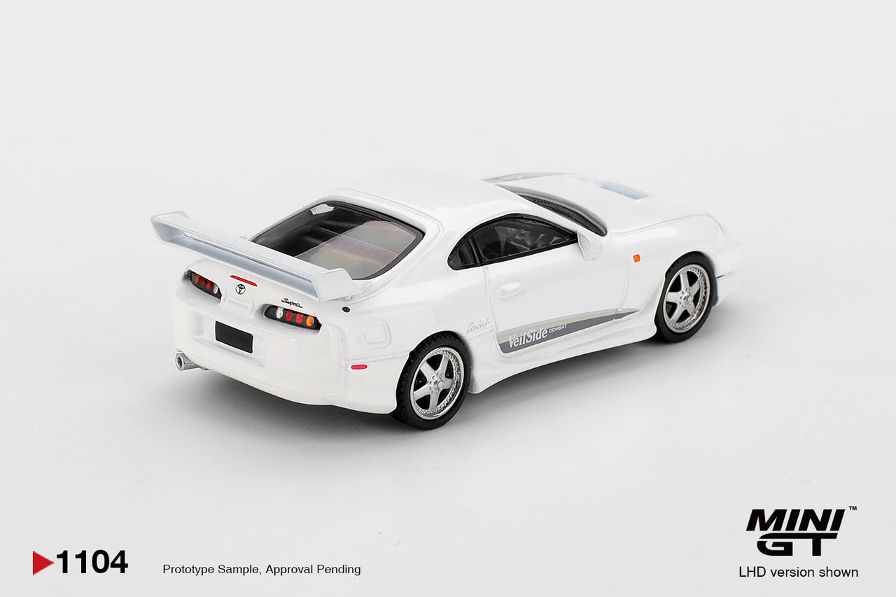 Mini GT 1:64 Toyota Supra VeilSide Combat V-I White MGT01104-R