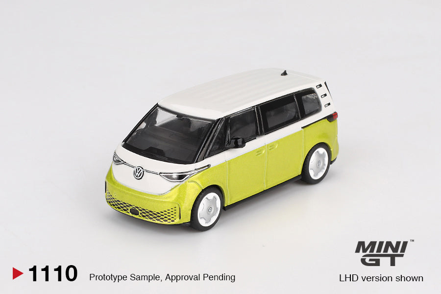 Mini GT 1:64 Volkswagen ID.Buzz Candy White / Pomelo Yellow MGT01110-R