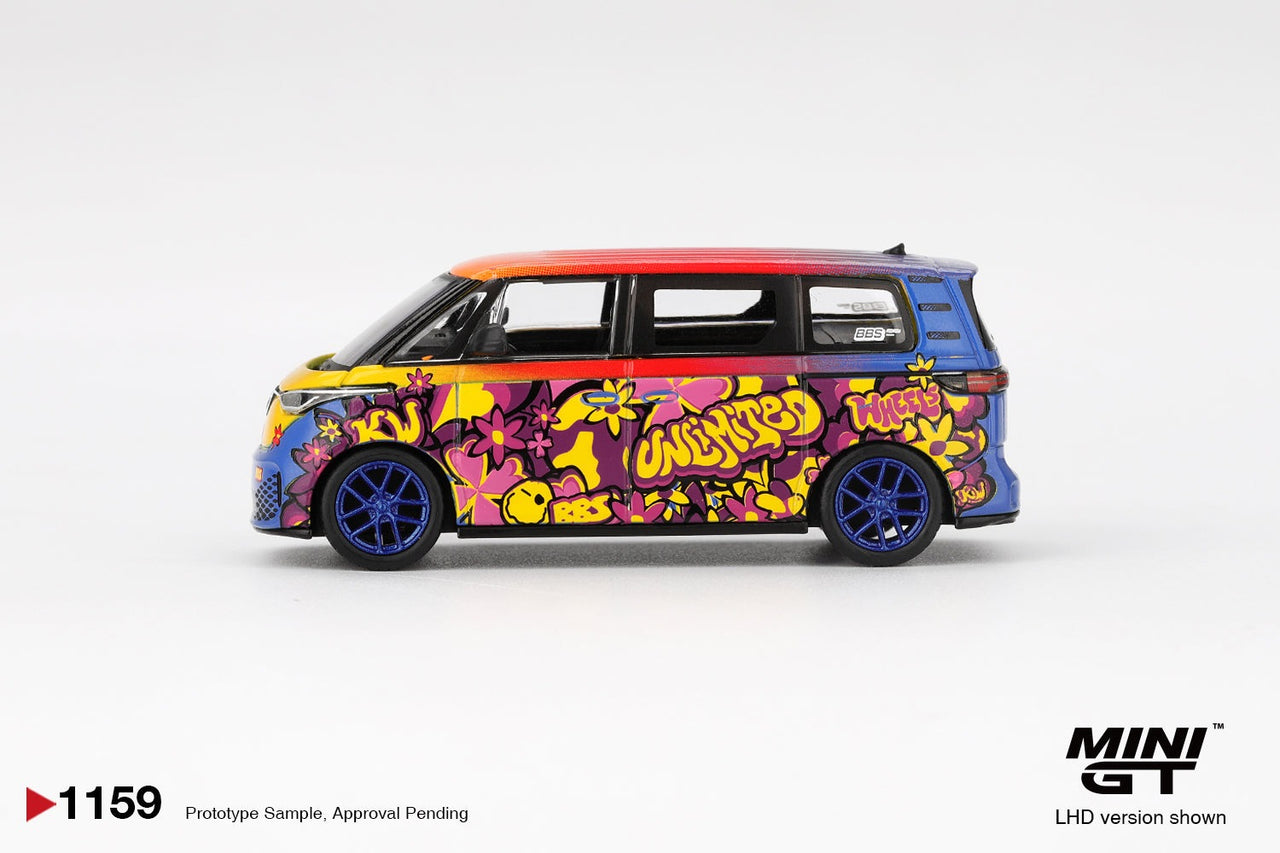 Mini GT 1:64 Volkswagen ID.Buzz KW/BBS MGT01159-L