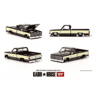 Thumbnail for Mini GT x Kaido House 1:64 Chevrolet Silverado Vintage Vintage Spec V1 KHMG145