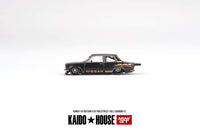 Thumbnail for PRE-ORDER Mini GT x Kaido House 1:64 Datsun 510 Full Carbon Pro Street KHMG110