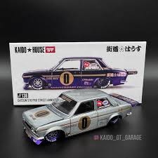 Mini GT x Kaido House 1:64 Datsun 510 Pro Street Anniversary Edition KHMG138 RAW CHASE