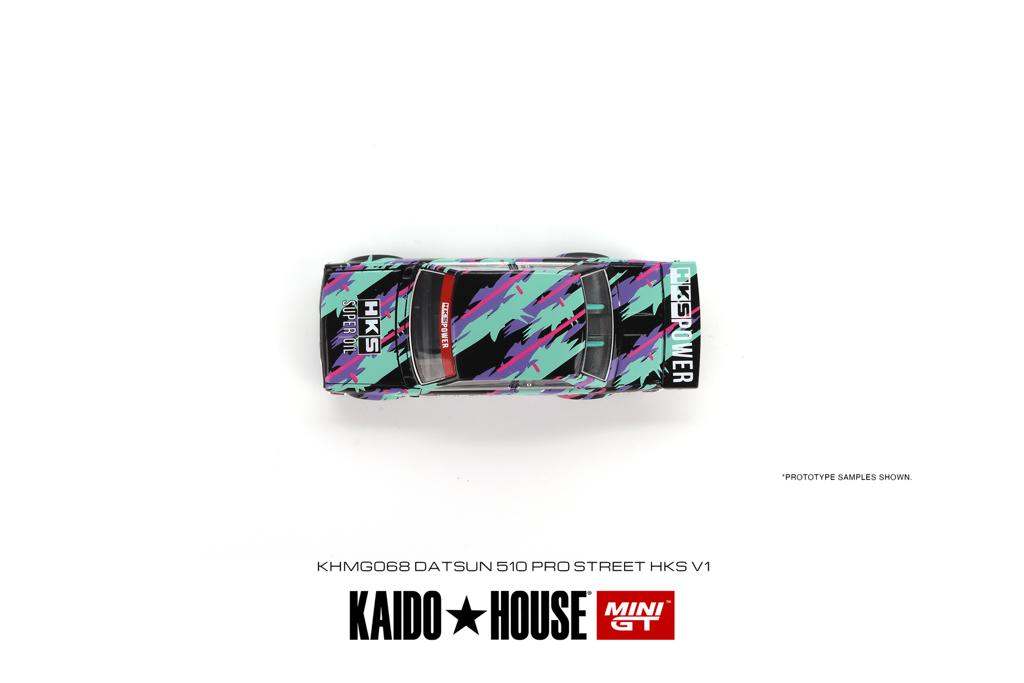 Mini GT x Kaido House 1:64 Datsun 510 Pro Street HKS V1