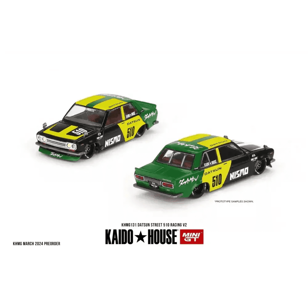 Mini GT x Kaido House 1:64 Datsun 510 Racing V2 KHMG131