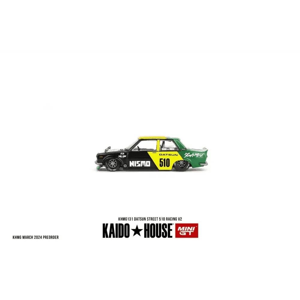 Mini GT x Kaido House 1:64 Datsun 510 Racing V2 KHMG131