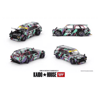 Thumbnail for Mini GT x Kaido House 1:64 Datsun 510 Wagon HKS V1 KHMG144