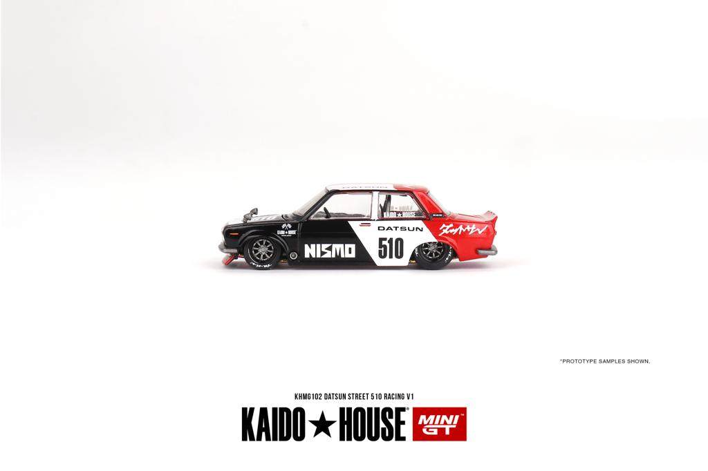 Mini GT x Kaido House 1:64 Datsun Street 510 Racing V1 KHMG102