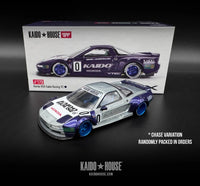 Thumbnail for Mini GT x Kaido House 1:64 Honda NSX Kaido Racing V2 KHMG173 RAW CHASE