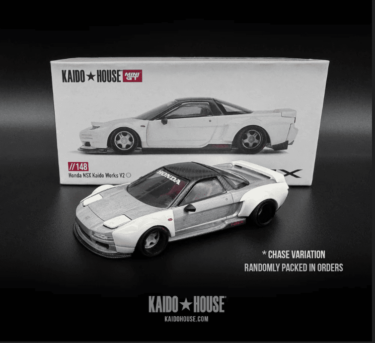 Mini GT x Kaido House 1:64 Honda NSX NA1 Kaido WORKS V2 KHMG148 CHASE