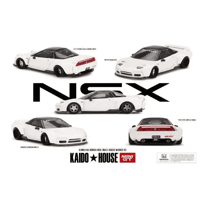 Mini GT x Kaido House 1:64 Honda NSX NA1 Kaido WORKS V2 KHMG148