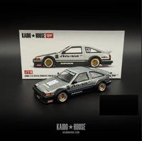 Thumbnail for Mini GT x Kaido House 1:64 Toyota Sprinter Trueno Kaido Street V2 KHMG218 RAW CHASE